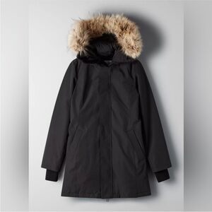 TNA Haven Climate Lab Mid Length Coat